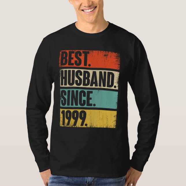 Camiseta 23 Aniversário De Casamento Para O Seu Melhor Mari (Frente)