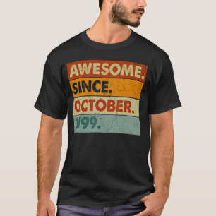 Camiseta 23 Anos De Idade 23º Aniversário Incrível Desde Ou