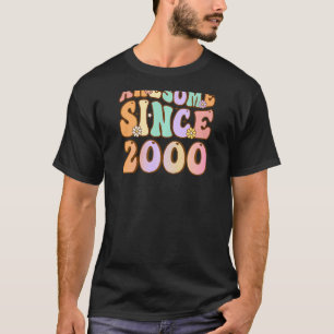 Camiseta 23 anos de idade incrível desde 2000 23º aniversár