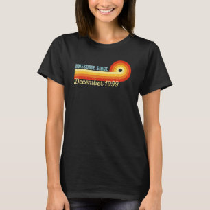 Camiseta 23 anos de idade incrível desde dezembro de 1999 R