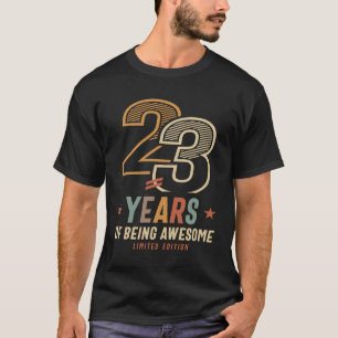 Camiseta 23 Anos De Incrível 2001 23º Aniversário