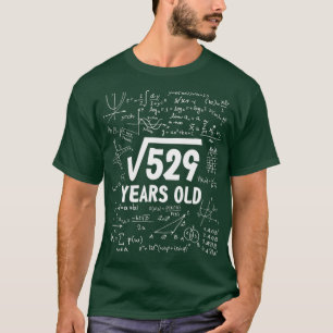 Camiseta 23 anos, Funny Gift 23rd Birthday Square 529