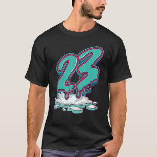 Camiseta 23 Colagem Unisex Aurora Green 13s