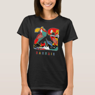 Camiseta 23 Combinação de múltiplos 1s de ar raro