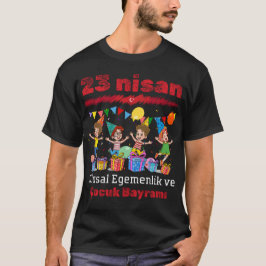 Camiseta 23 de Abril Celebração da Soberania Nacio