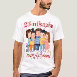 Camiseta 23 de Abril – Celebração do Dia das Crian
