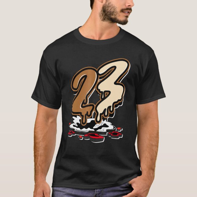 Camiseta 23 Drip Desert Elephant 3s Correspondente (Frente)