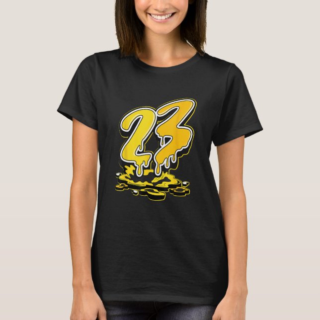 Camiseta 23 Drip Match 2023 Thunder 4s (Frente)