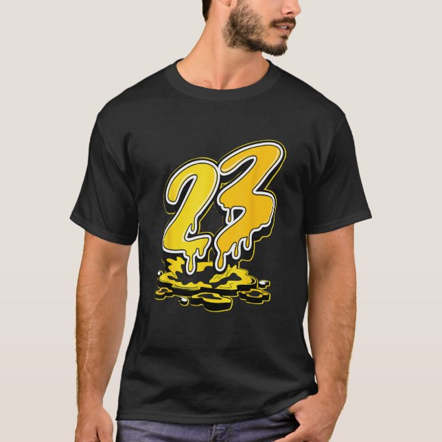 Camiseta 23 Drip Match 2023 Thunder 4s (Frente)