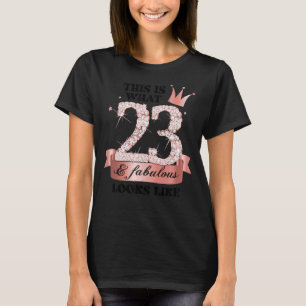 Camiseta 23 E Fabuloso Rosa I E Grupo White Party Candid