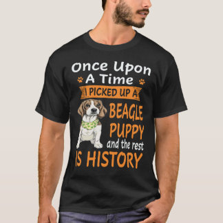 Camiseta 23 Era Uma Vez - Cachorrinho Beagle Beagle