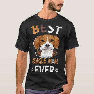 Camiseta 23 Melhor Beagle Mãe De Todos Os tempos