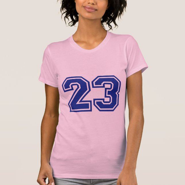 Camiseta 23 - número (Frente)