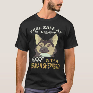 Camiseta 23 Sinta-se Seguro à Noite Durma Com Um Pastor Ale