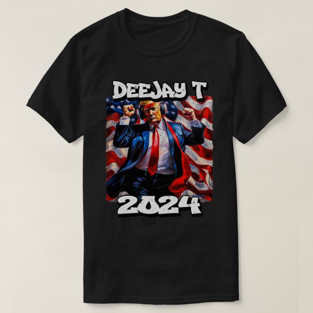 Camiseta 24047_Donald J. Trump, DJT, (Frente do Design)