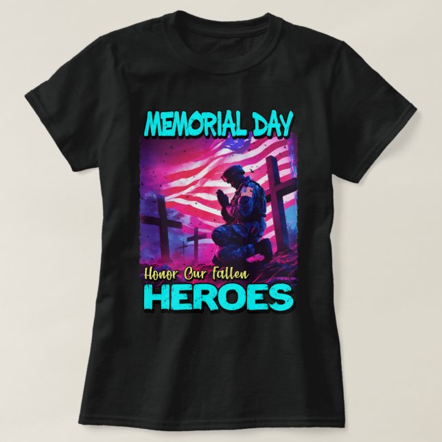 Camiseta 24077_Memorial Honra Nossos Heróis Falecidos (Frente do Design)