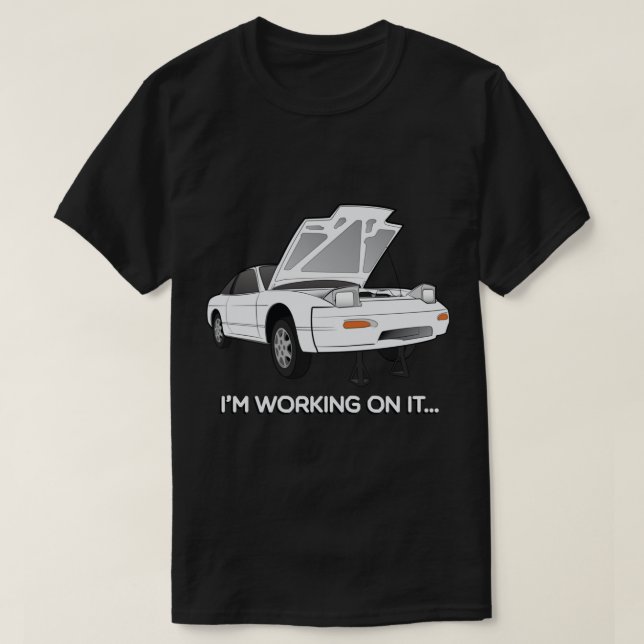 Camiseta 240sx S13 Hatch que estou trabalhando nisso (Frente do Design)