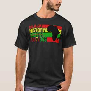 Camiseta 247365 Homens do Orgulho Negro