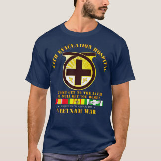 Camiseta 24.º Hospital de Evacuação, 24.º com Vietnam SVC