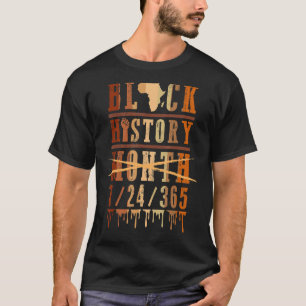 Camiseta 24 7 Homens do Orgulho Africano Mulheres K