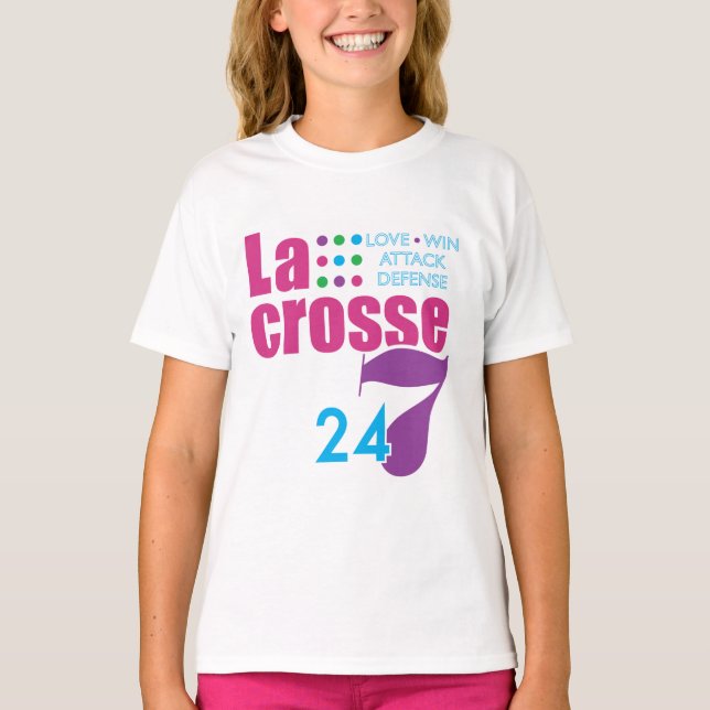Camiseta 24/7 Lacrosse (Frente)