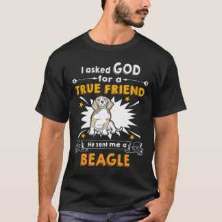 Camiseta 24 Perguntou A Deus Um Beagle