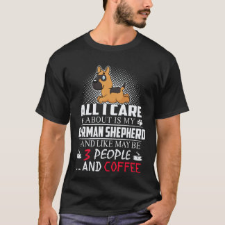 Camiseta 24 Tudo o que me Importa é o meu Pastor Alemão e G