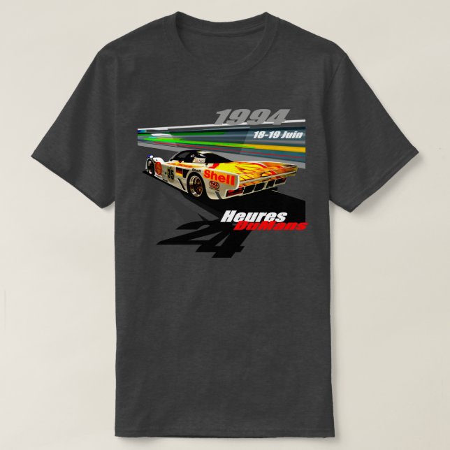 Camiseta 24h Le Mans 1998 (Frente do Design)