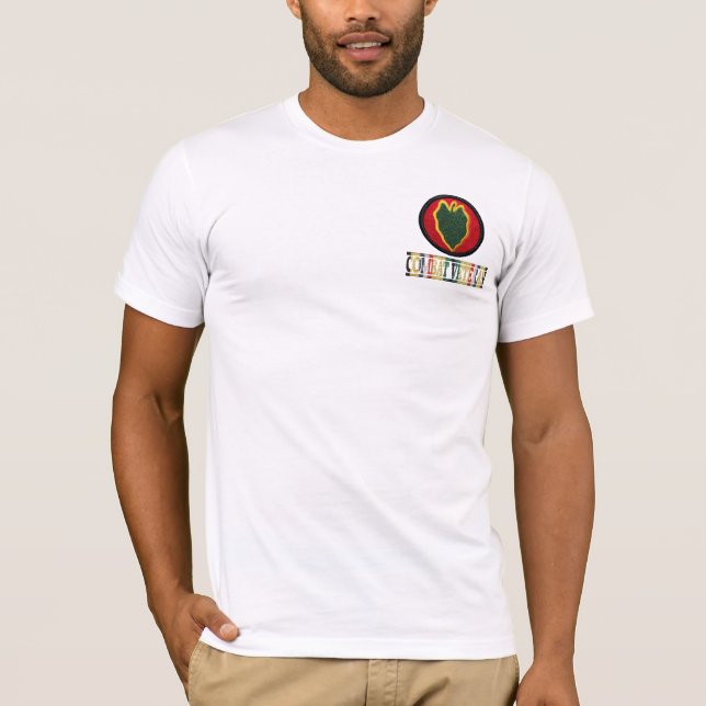Camiseta 24o O SWA da divisão de infantaria combate a (Frente)