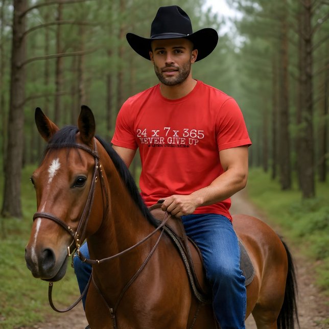 Camiseta 24X7X365 - Nunca Desista (Criador carregado)