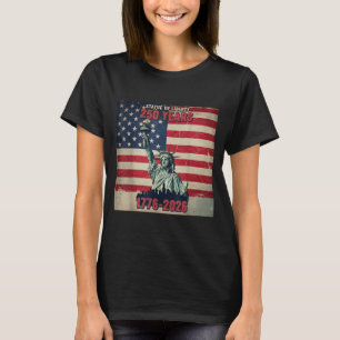 Camiseta 250º Aniversário da América 1776 2026 4 de Julho
