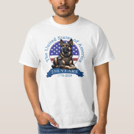 Camiseta 250º aniversário dos Estados Unidos