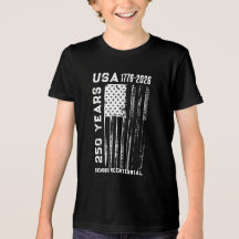 Camiseta 250º Aniversário EUA 4 De Julho