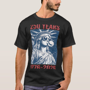 Camiseta 250º Aniversário EUA Patriótico 250 Anos 4 de Julh