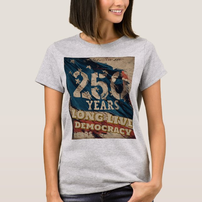 Camiseta 250 Anos (Frente)