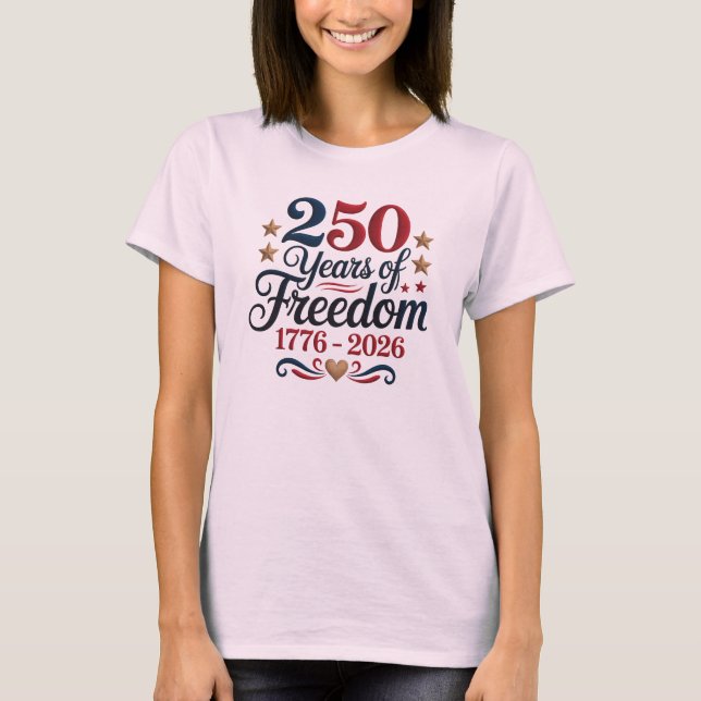 Camiseta 250 Anos (Frente)
