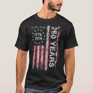 Camiseta 250 Anos América Bandeira Americana 4 De Julho Ind