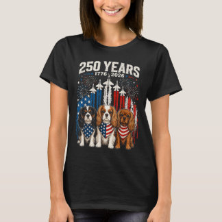 Camiseta 250 Anos América Cavalier King Charles Spaniel