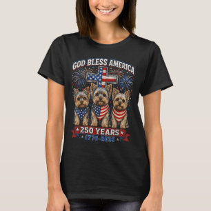 Camiseta 250 Anos América Yorkshire Terrier EUA Dom 4º