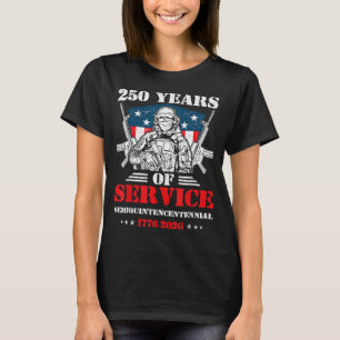 Camiseta 250 Anos Bandeira Americana 4 de Julho 2026 1776 H