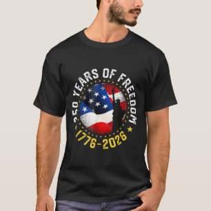Camiseta 250 Anos de dom na América para a Independência