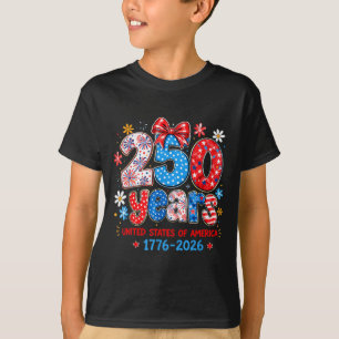 Camiseta 250 Anos de Independência dos Estados Unidos da Am