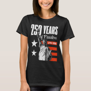 Camiseta 250 Anos de Liberdade América 1776-2026