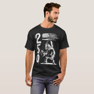 Camiseta 250 Anos de Liberdade Funny Eagle 4 de Julho de 20