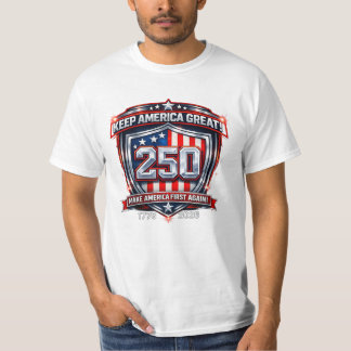 Camiseta 250 Anos de Liberdade – Mantenha a Améric
