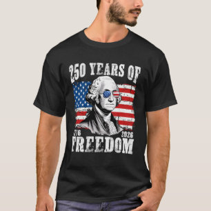 Camiseta 250 Anos de Liberdade Washington EUA 250º