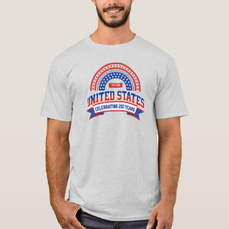 Camiseta 250 anos dos Estados Unidos