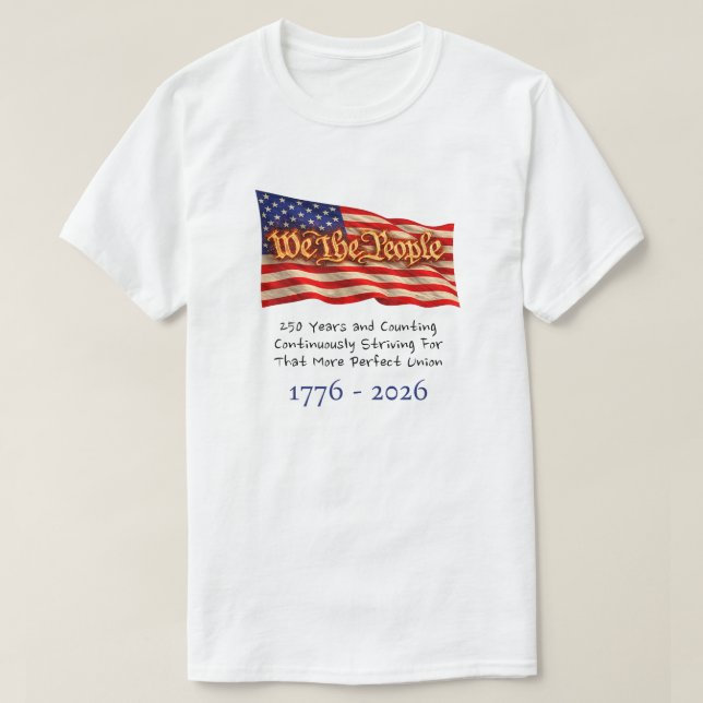 Camiseta 250 Anos EUA -34b (Frente do Design)
