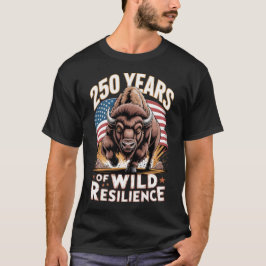 Camiseta 250 Years of Wild Resilience Bison