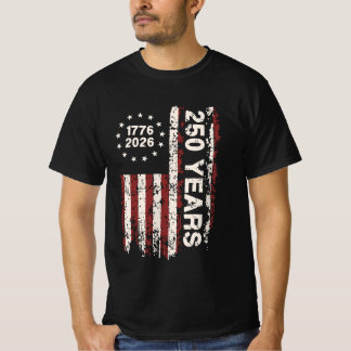 Camiseta 250 Years USA Anniversary 250th Independence Day